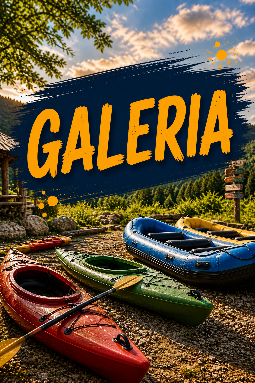 Galeria spływy kajakowe Dunajcem